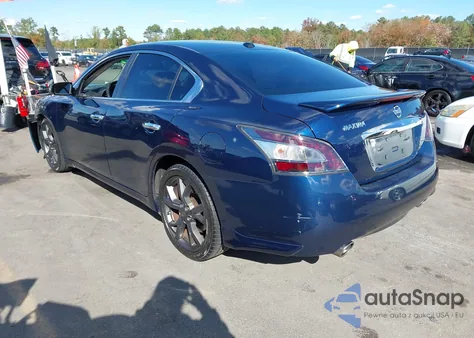 2012 Nissan Maxima 3.5 Sv z USA, uszkodzony, nr VIN 1N4AA5AP6CC844904